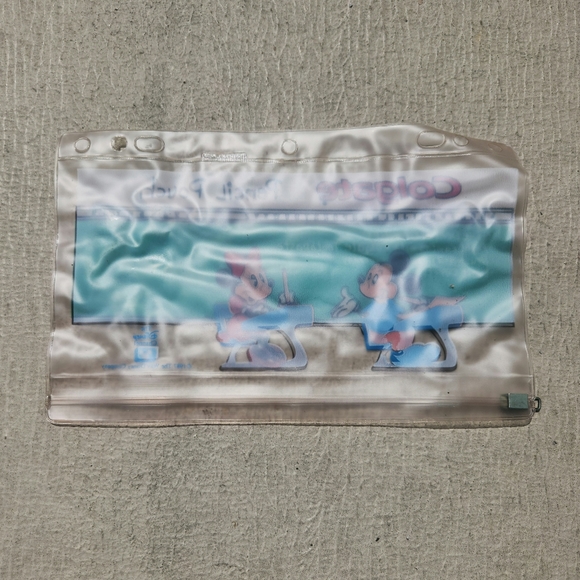 Vintage 1987 Disney × Colgate Mickey & Minnie Mouse Classroom Pencil Pouch - Picture 9 of 11